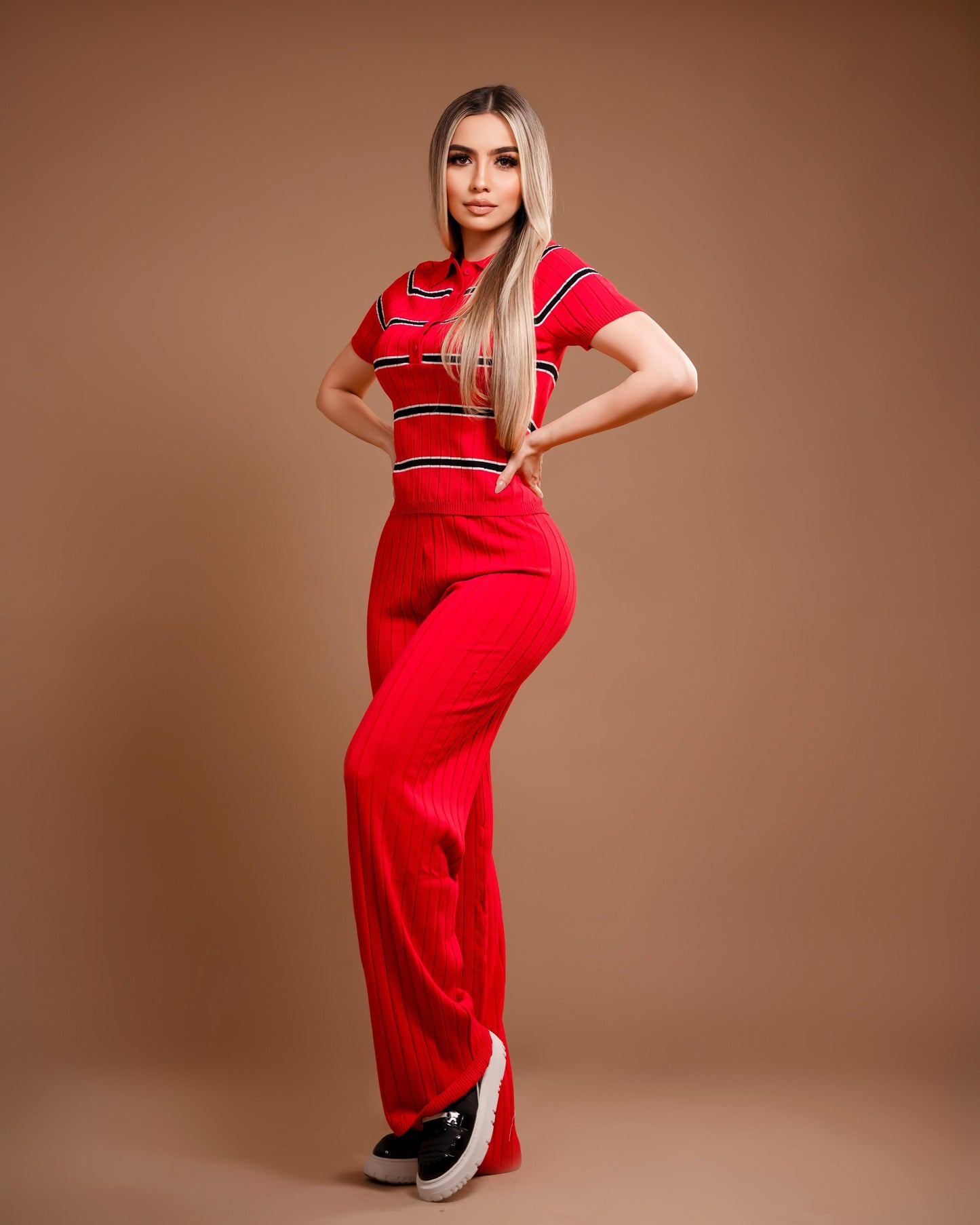 Set pants rojo