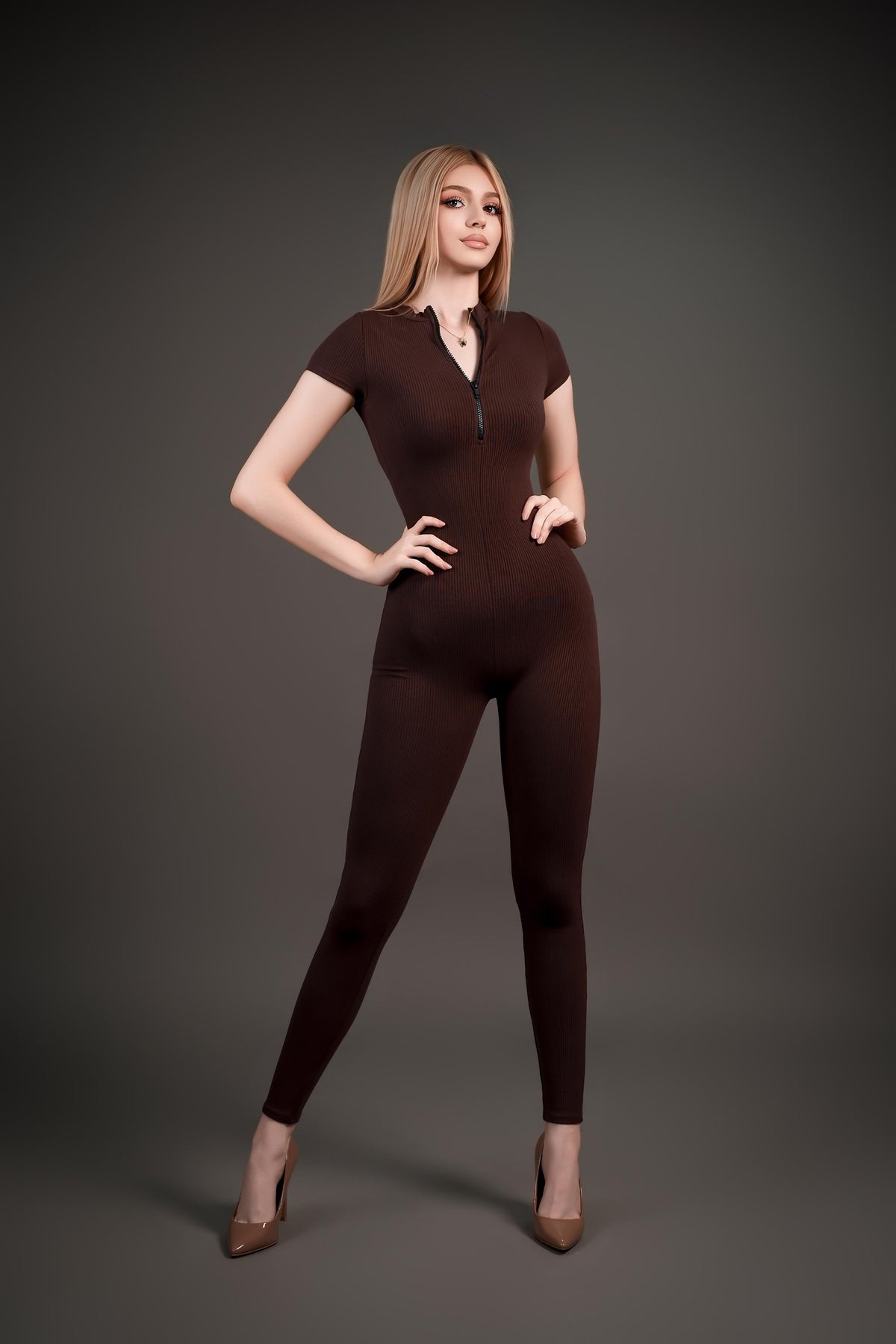 Enterizo Mocha Fit Sculpt