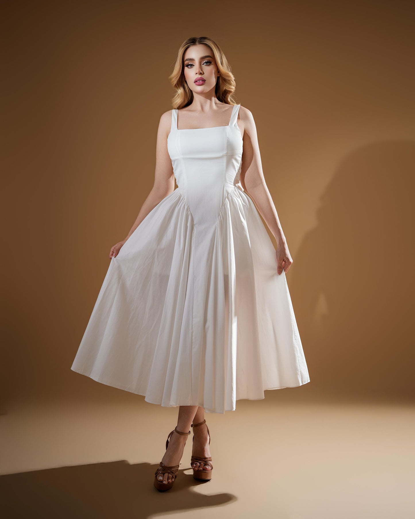 Vestido ivory