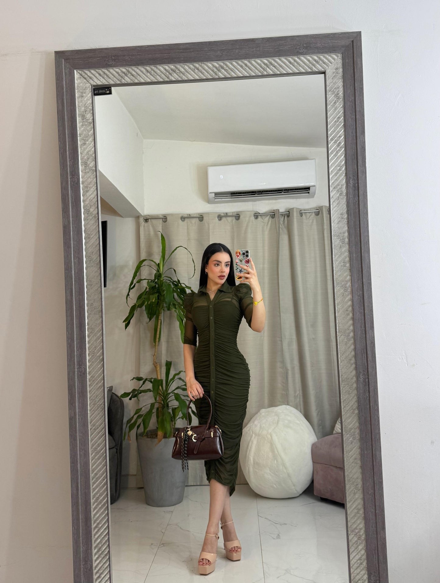 Vestido Olive Green