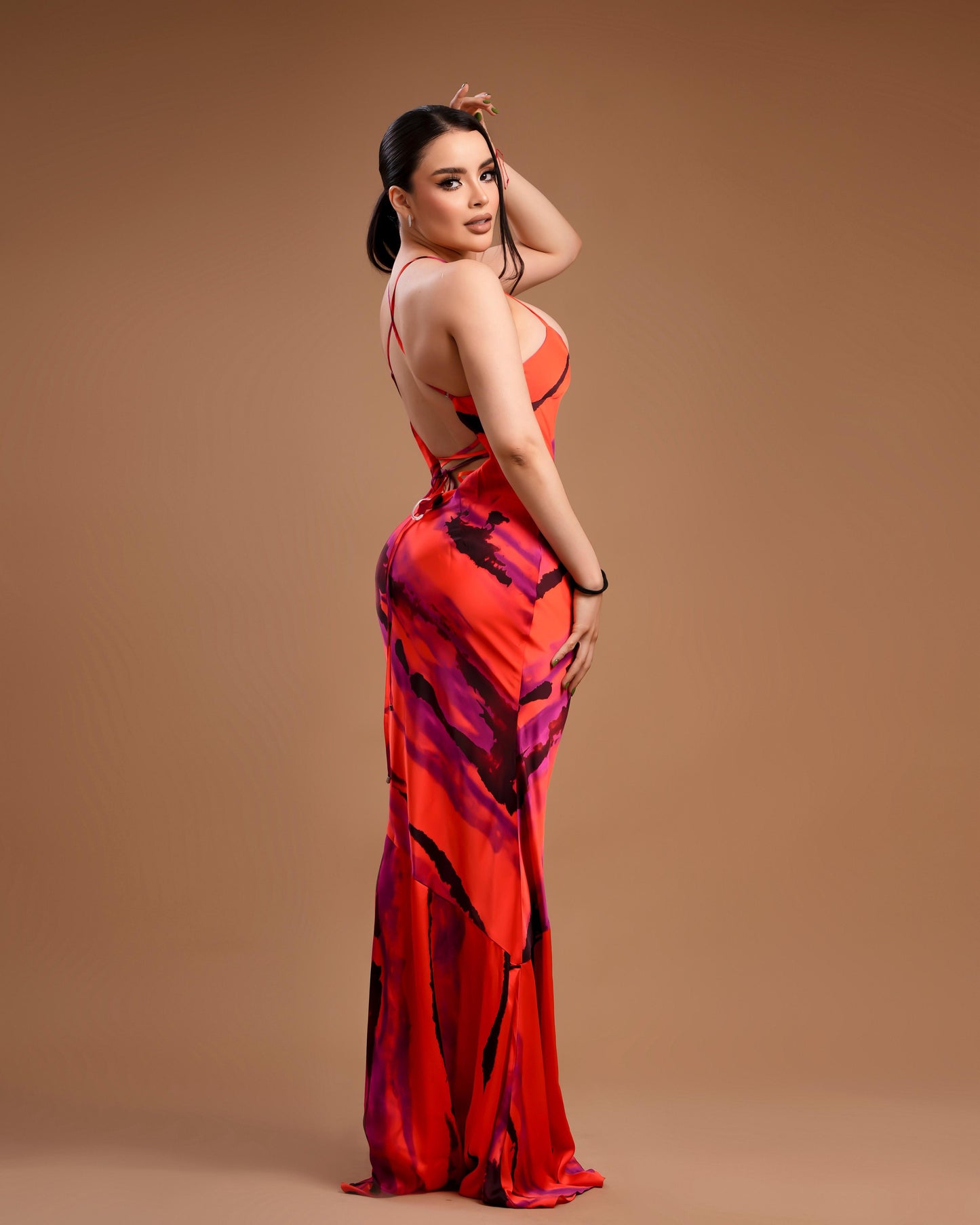 Vestido multi color