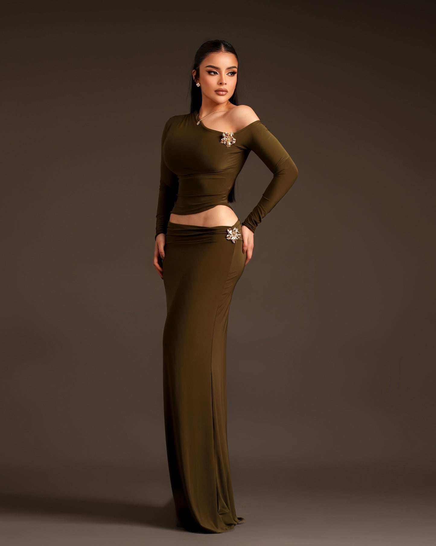 Set olive shoulder