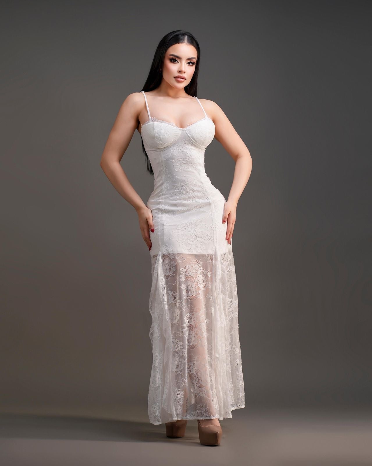 White dress