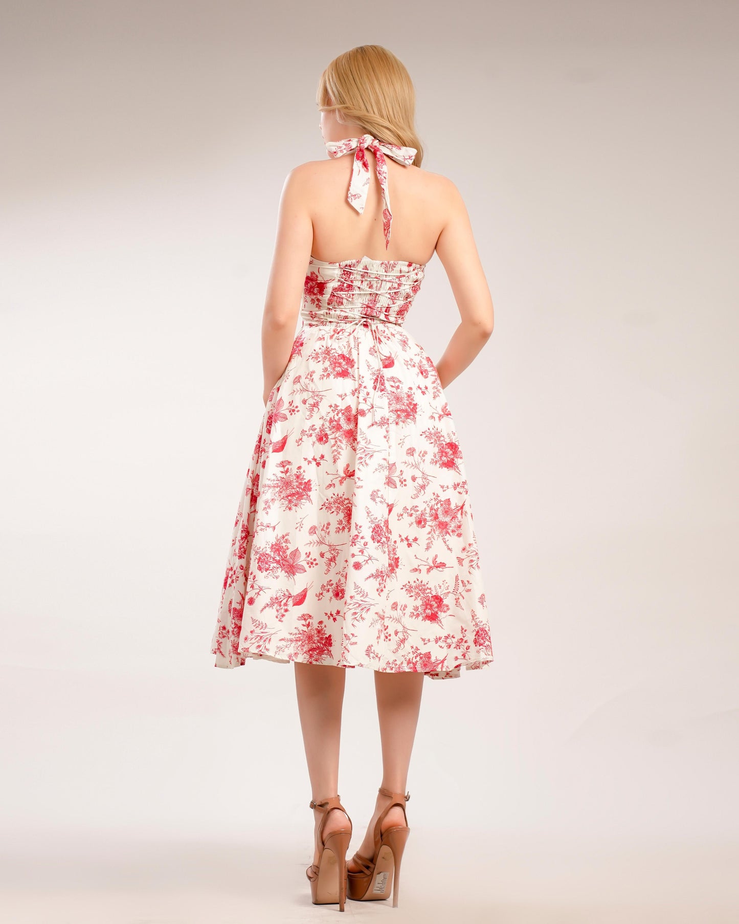 Vestido red garden