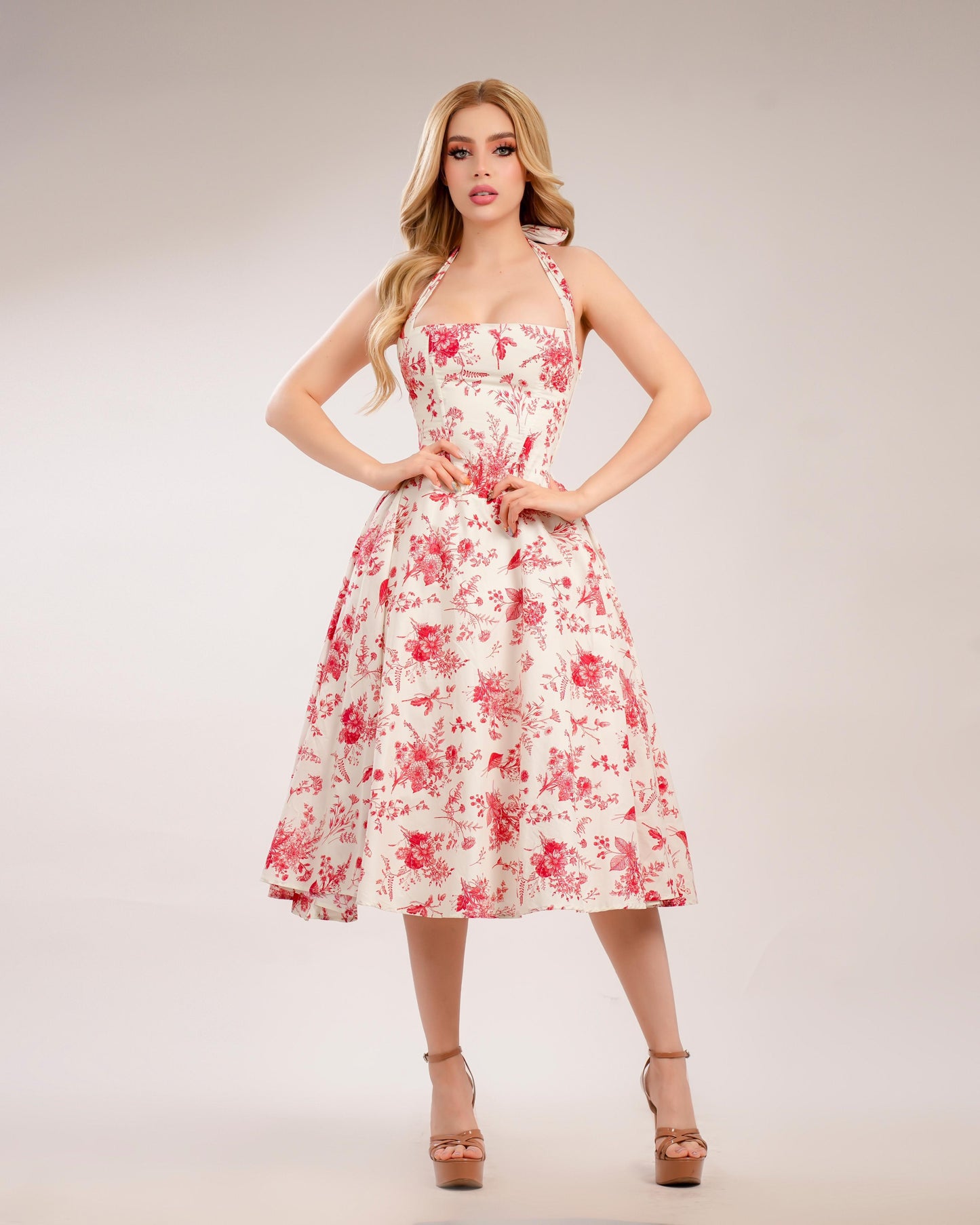 Vestido red garden