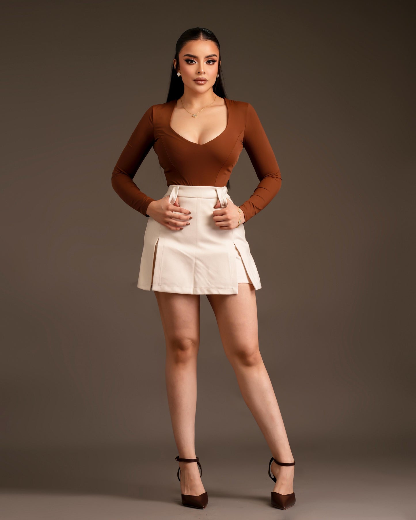 Blusa panty brown