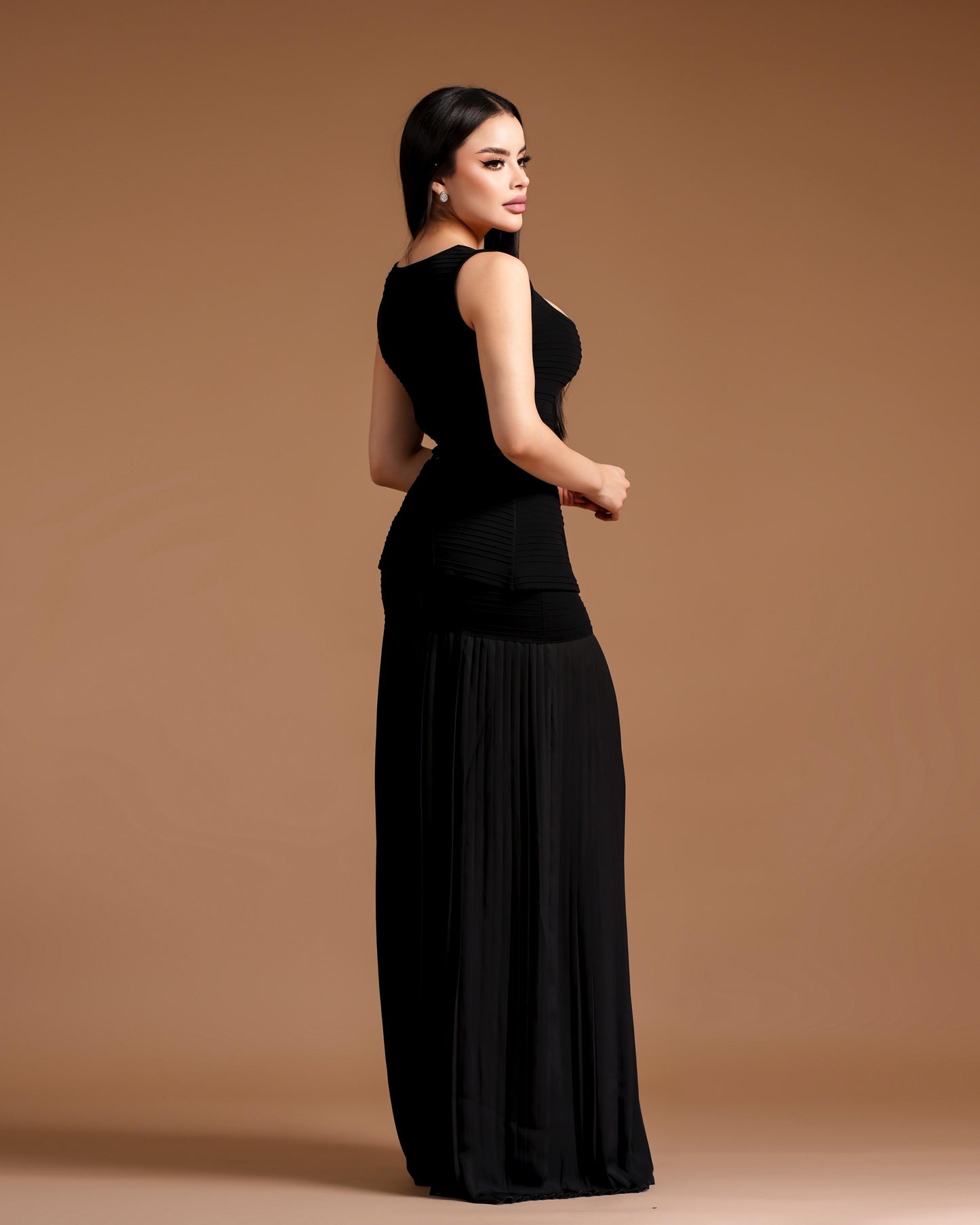 Set long skirt black