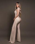 Jumpsuit beige