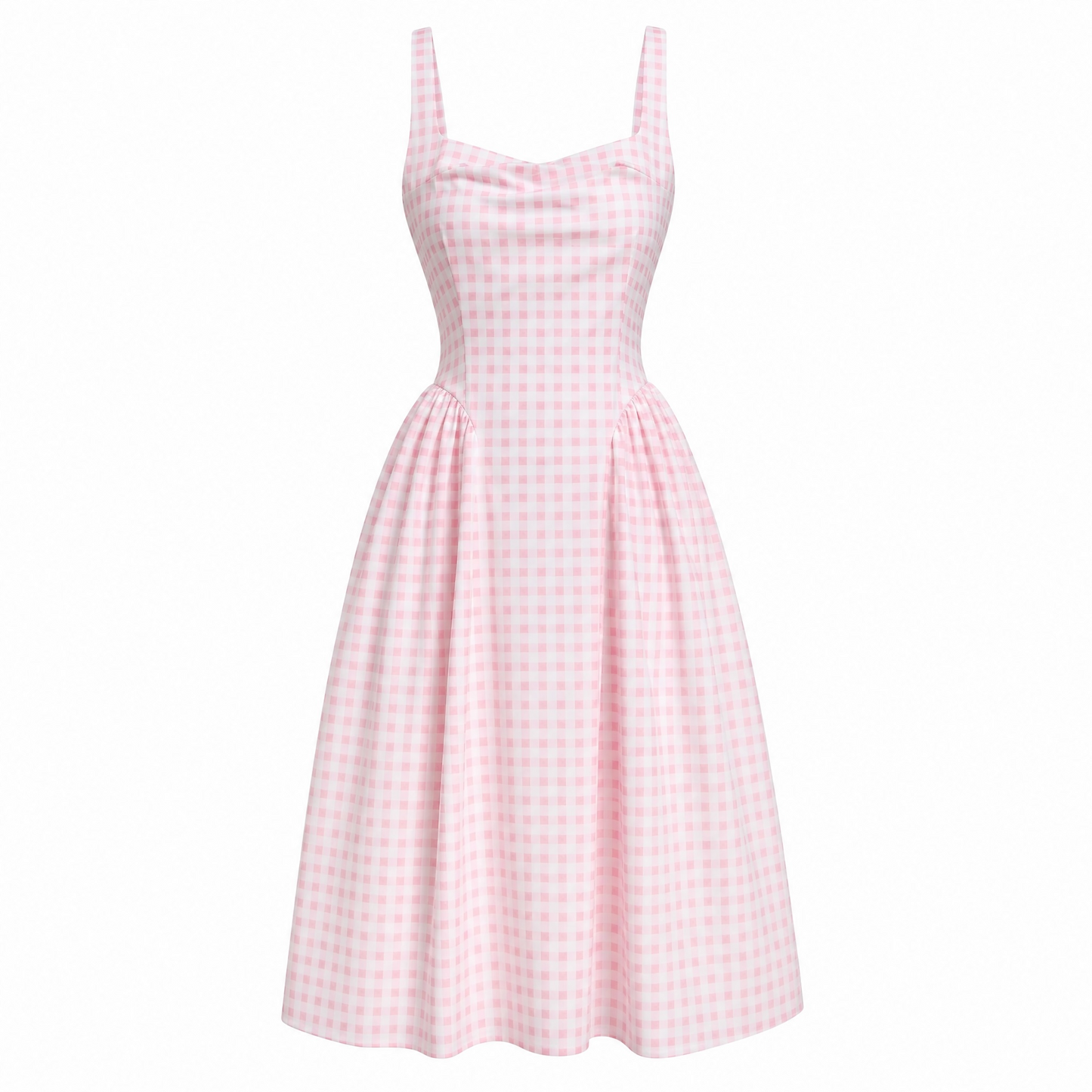 Vestido Vichy pink