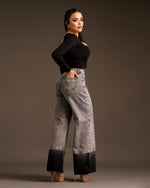 Pantalon faded gray
