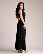 Vestido black buckle