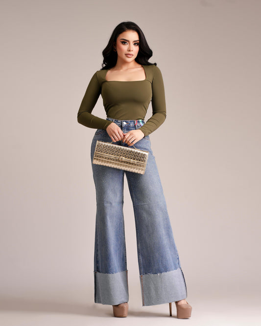 Pantalon hem width