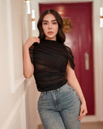 Blusa soft noir