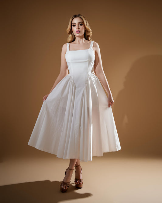 Vestido ivory