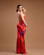 Vestido multi color