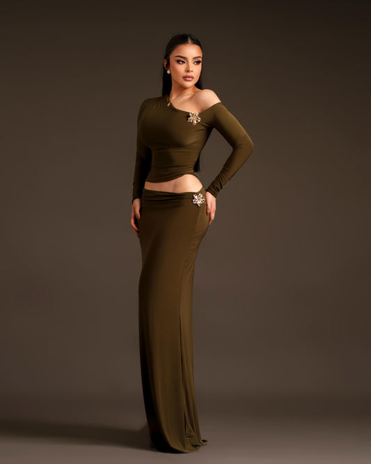 Set olive shoulder