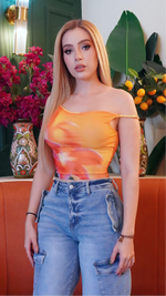 Blusa naranja