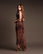 Maxi dress animal print