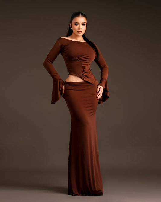 Set brown hip