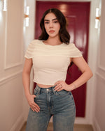 Blusa soft ivory