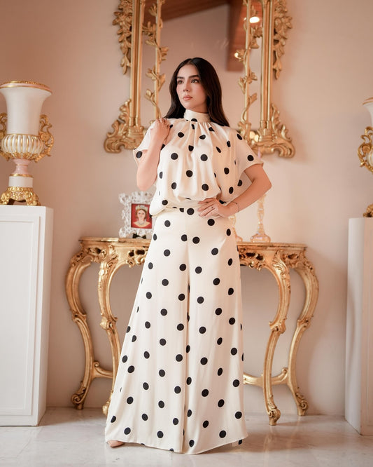 Vestido Bianca polka