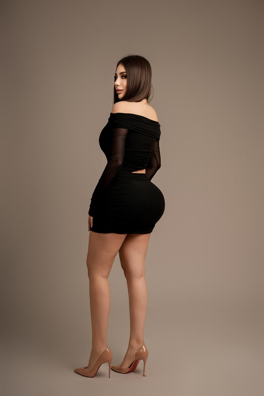 Vestido ébano