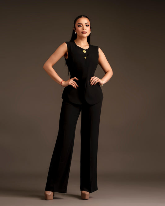 Set vest black