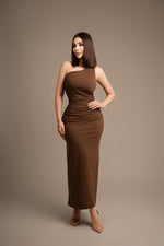 Vestido cacao