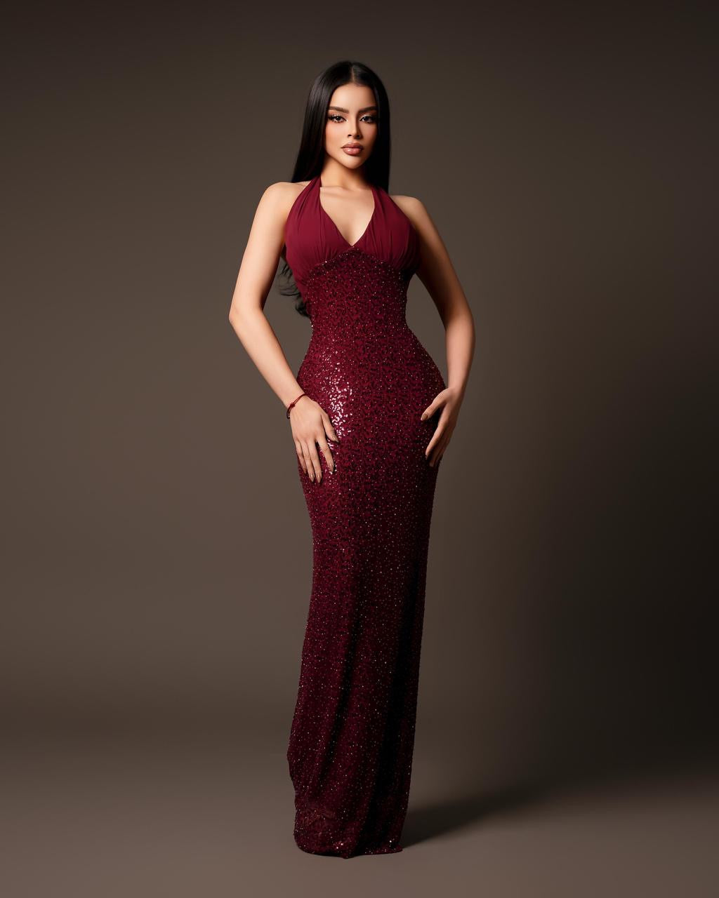 Vestido red wine