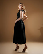 Vestido midi black