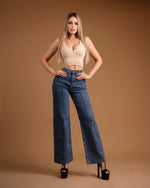 Pantalón mezclilla recto
