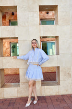 Set blue lace