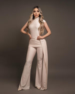 Jumpsuit beige