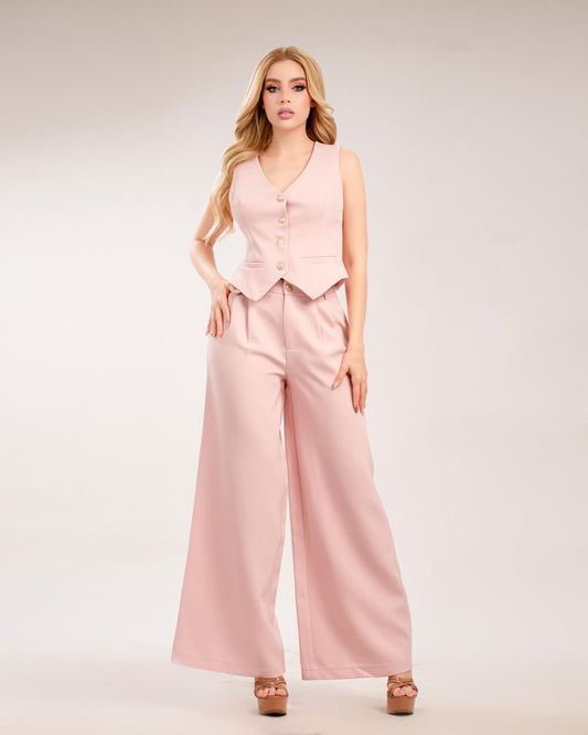 Set de pantalón rosa