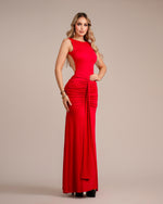 Vestido maxi red
