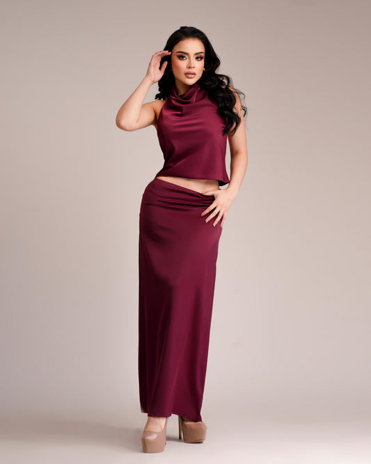 Set burgundy