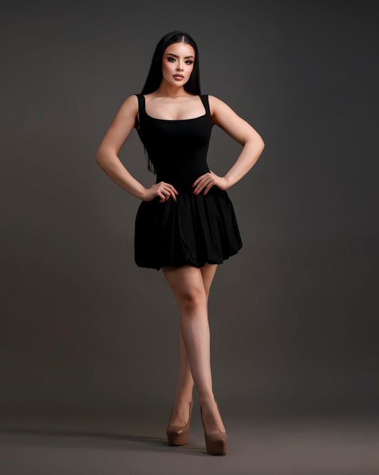 Vestido mini black
