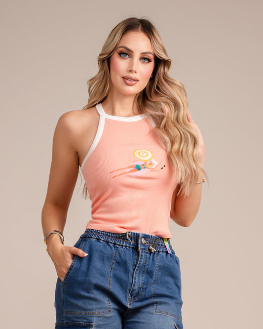 Tank top coral