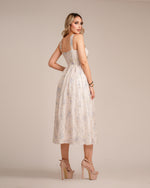 Midi floral dress
